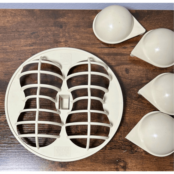 Vintage Micromeals Poached Egg Cooker w/ Original Instructions - Picture 6 of 7